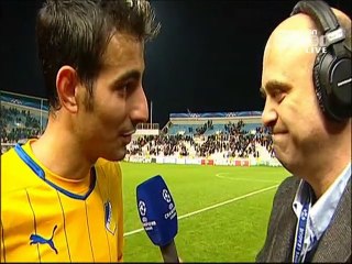 ΑΠΟΕΛ - Μπαρτσελόνα  (Δηλώσεις Αντωνιάδη)