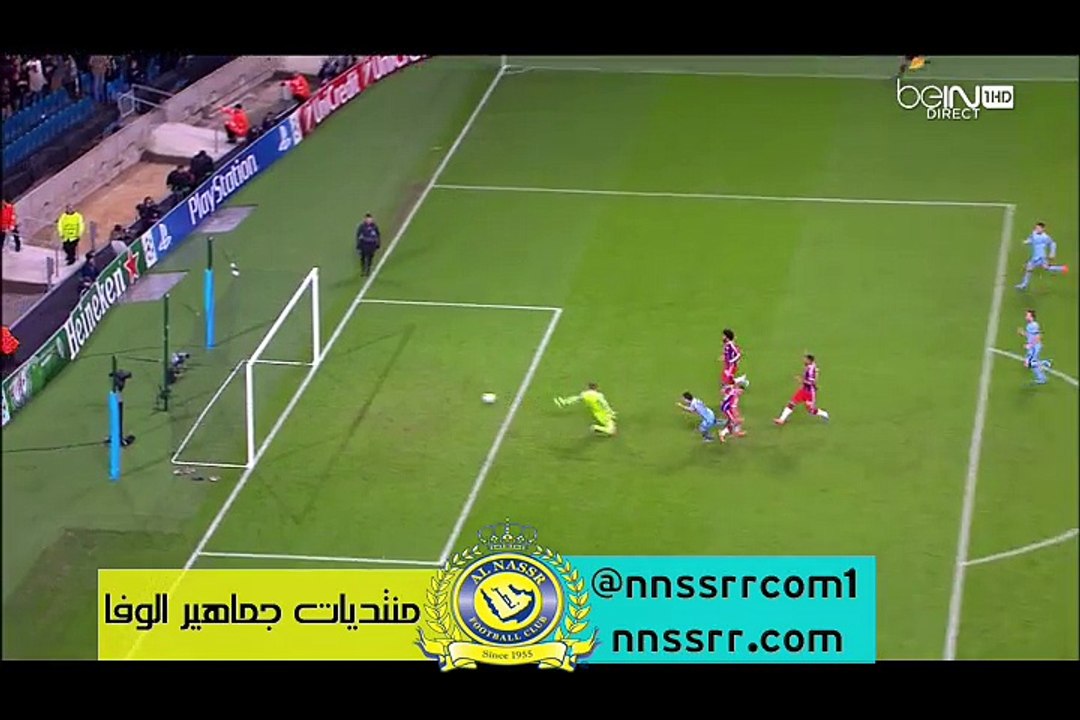 هدف الثاث لمان سيتي ضد بايرن عن طريق القويرو 3-2