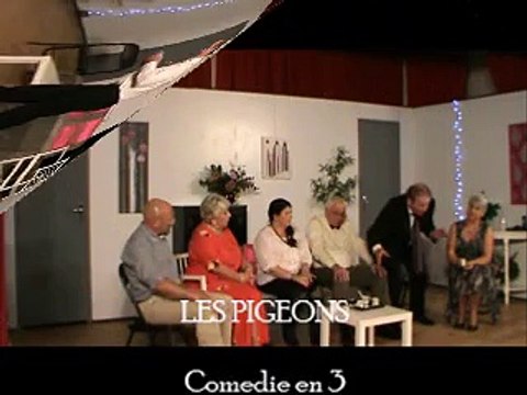 Théâtre Pont l'Abbé d'Arnoult 29 novembre 2014 20 h 30 Les Pigeons par la troupe Clin d' Oeil de Saintes