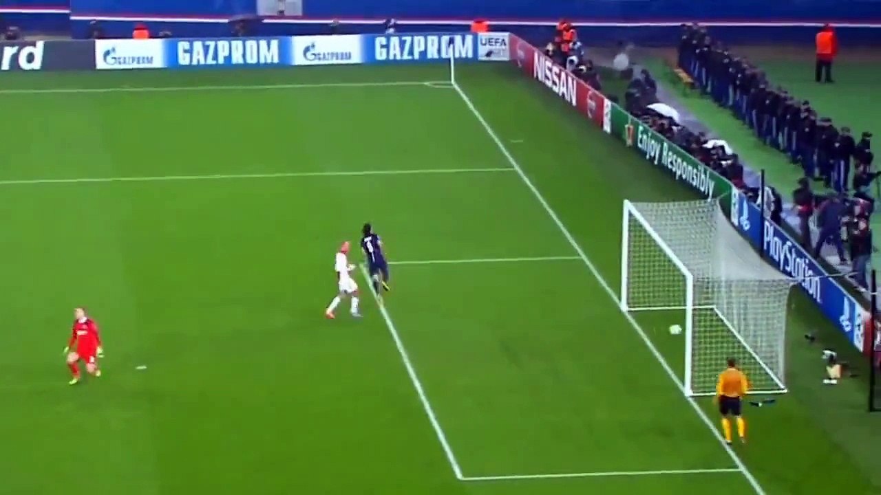 Le 2e but de Cavani - Paris SG vs Ajax (3-1)