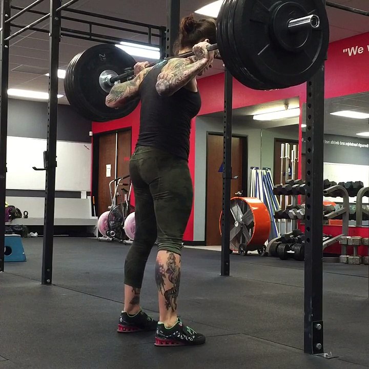 Squat wave part 1 2 @ 85%