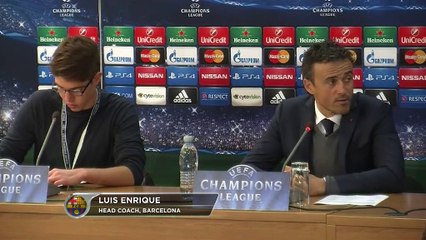 Luis Enrique habla de Messi