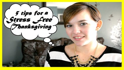 5 Tips For A Stress Free (Gluten Free) Thanksgiving