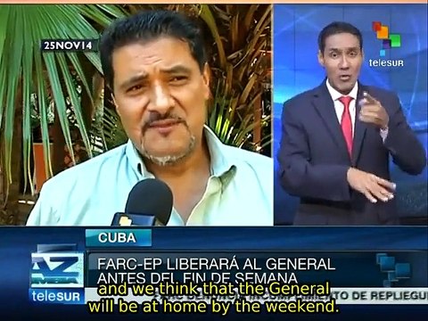Colombia: FARC to release Gen. Alzate before the weekend
