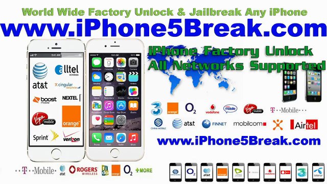 Unlock USA iPhone 6, 6 Plus, 5S, 5C, 5, 4s Verizon, Sprint GSM CDMA