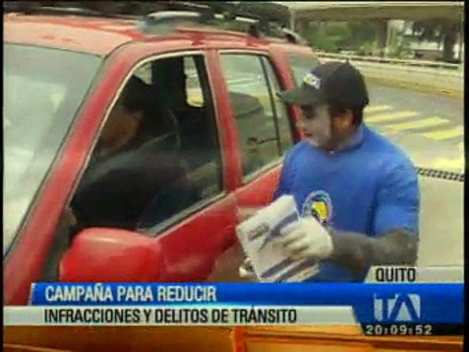 Inician campaña para reducir delitos de tránsito