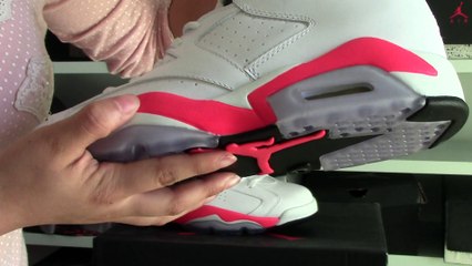 Authentic Air Jordan 6 Retro White Infrared