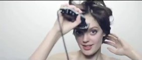 Self Headshave - Drew Barrymore !! Beautiful hair cut & Self Head shaving Video
