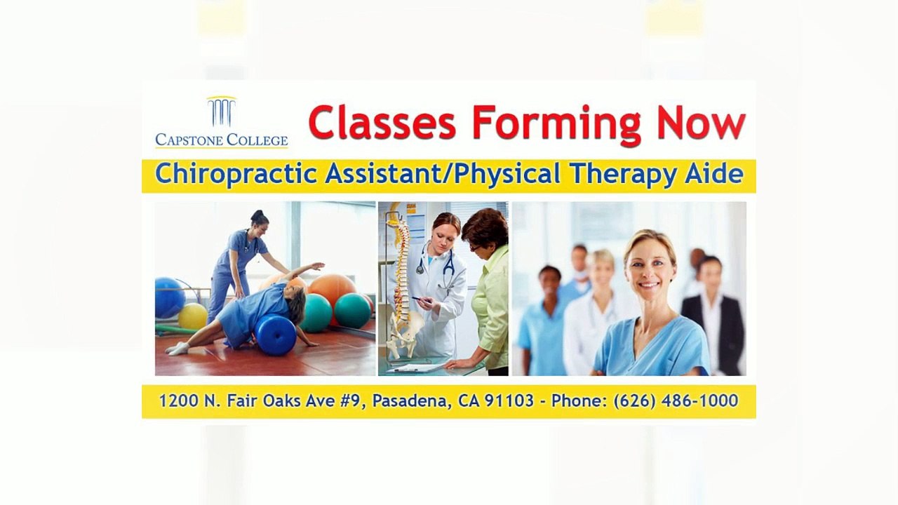 626-486-1000 | Chiropractic Assistant Class in Pasadena