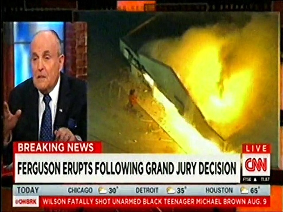 Rudy Giuliani Black kill black 7 time more than white
