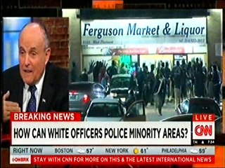 Rudy Giuliani minority needs more law enforcement
