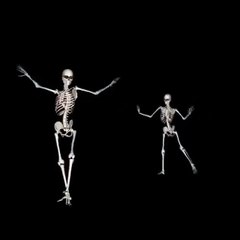 Skeleton Dance Like A Arab Dancing