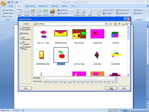 microsoft office word insert image resize and rotat in urdu part 043