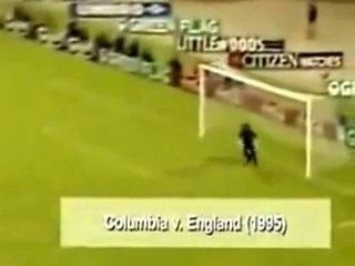 Higuita Goal Saving Unbelievable    The Famous Scorpion Kick Of Football History Ever