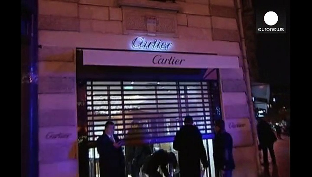 Geiselnahme nach Überfall auf pariser schmuckgeschäft