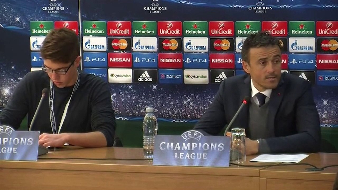 Luis Enrique : "On ne se lasse pas de voir Messi"