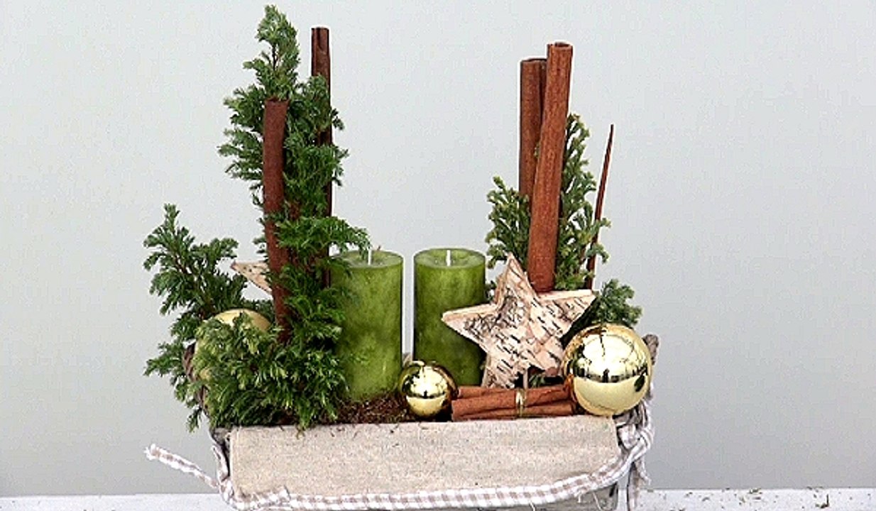 Festliche Ideen (4) Tischgesteck