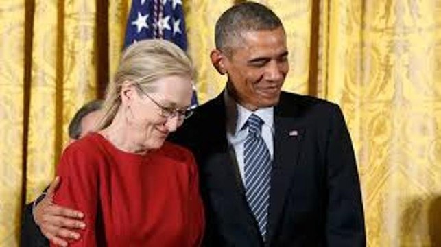 Obama Meryl Streep'e aşık olduğunu söyledi