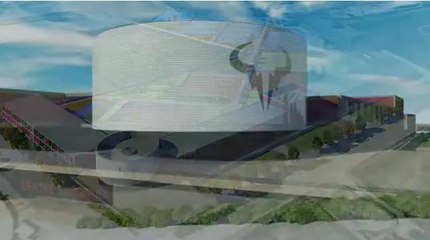 The project of Rafa Nadal Academy in Manacor.