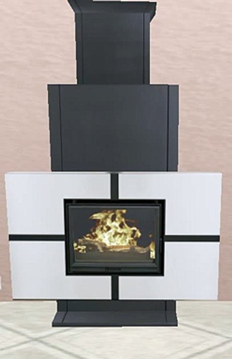 fireplace citrac Blanche