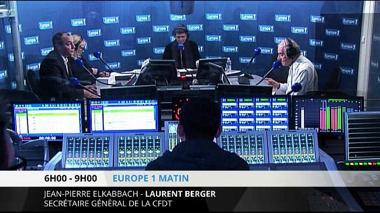 Laurent Berger : "Moi, mon bureau, je n'y suis pas beaucoup"