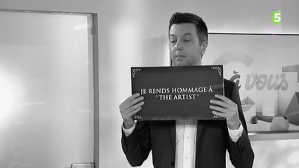 Maxime Switek rejoue "The Artist"... ou pas -  C à vous - 25/11/2014