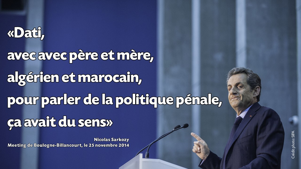 Sarkozy sur Dati: Les propos qui créent la polémique