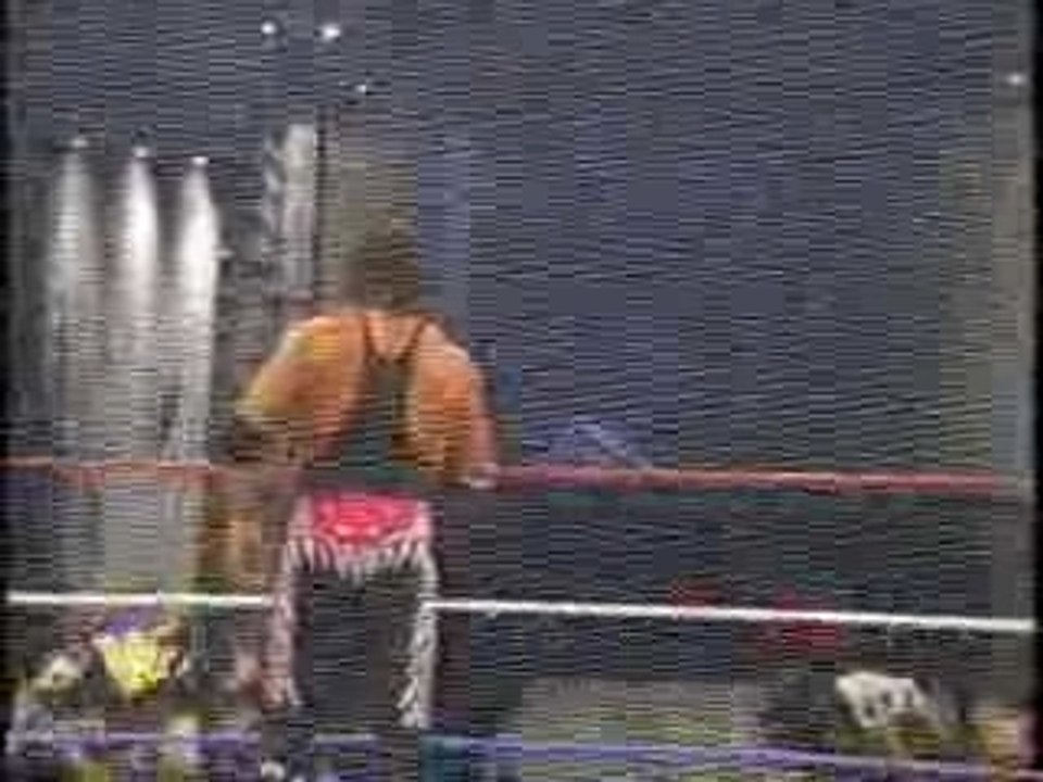 Bret hart swears and loses control