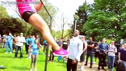 STRONGEST GIRLS STREET WORKOUT! MUST SEE!!!