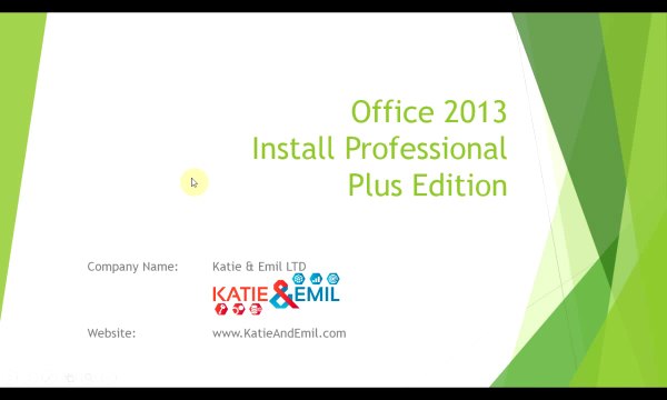 Install Office 2013 Professional Plus on Windows 8