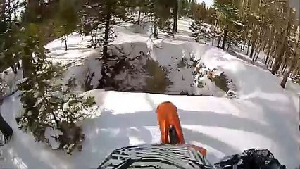 Un motard a eu une très grosse frayeur