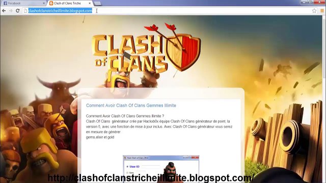 Clash of clans gemmes illimité 45 000 Gems
