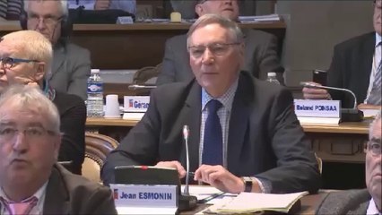 Jean ESMONIN. Echanges avec le Préfet de Région. 24 novembre 2014.