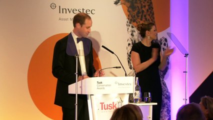 Prince William pays tribute to conservation heroes