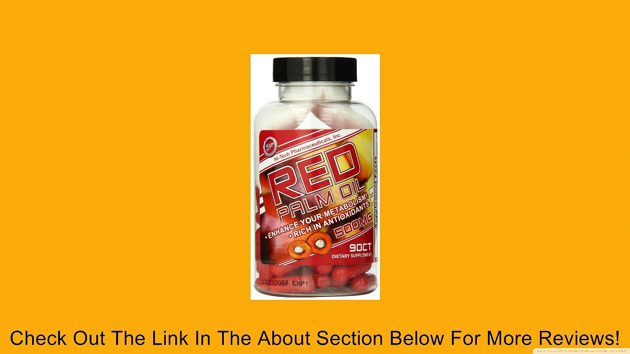 Hi-Tech Red Palm Oil, 90 Count Review