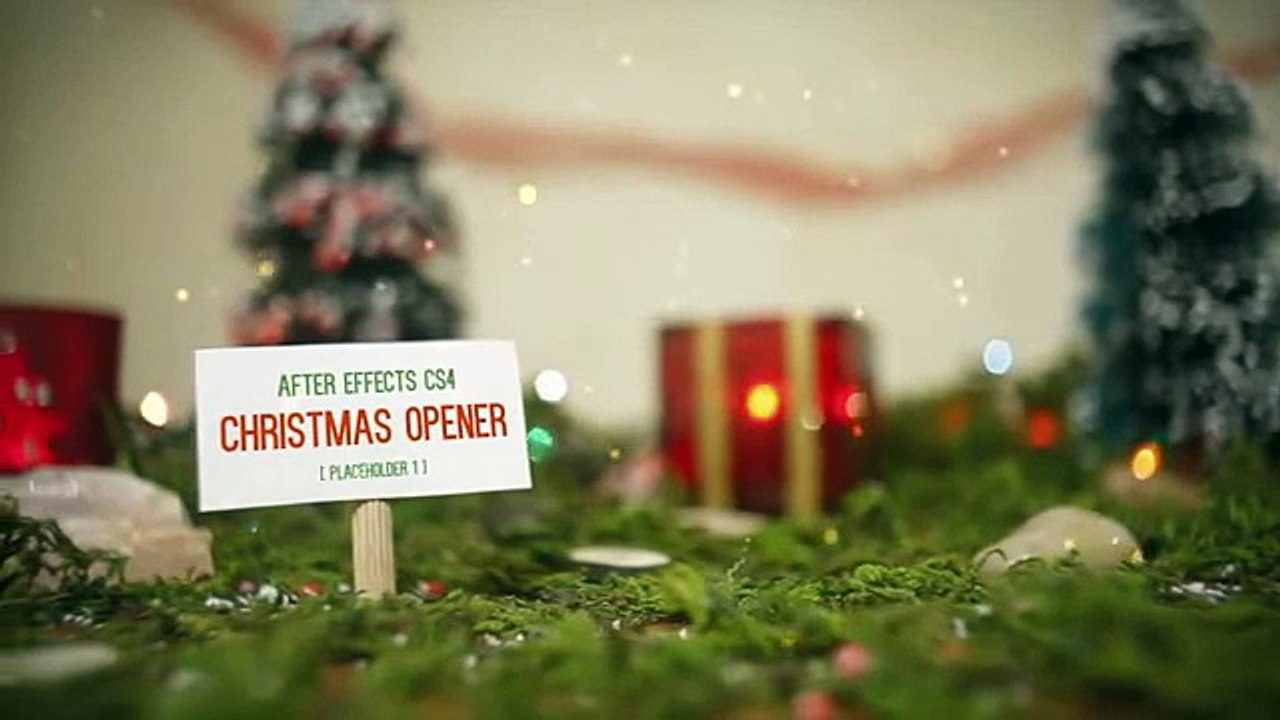 Christmas Opener Videohive After Effects Project 2015 AE project