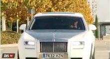 Cristiano Ronaldo avec sa Rolls Royce Ghost