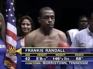 Julio Cesar Chavez vs Frankie Randell III  2004-05-22