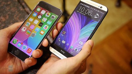Apple iPhone 6 vs HTC One M8