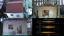 CEA - Simulation sismique sur une maison à ossature bois