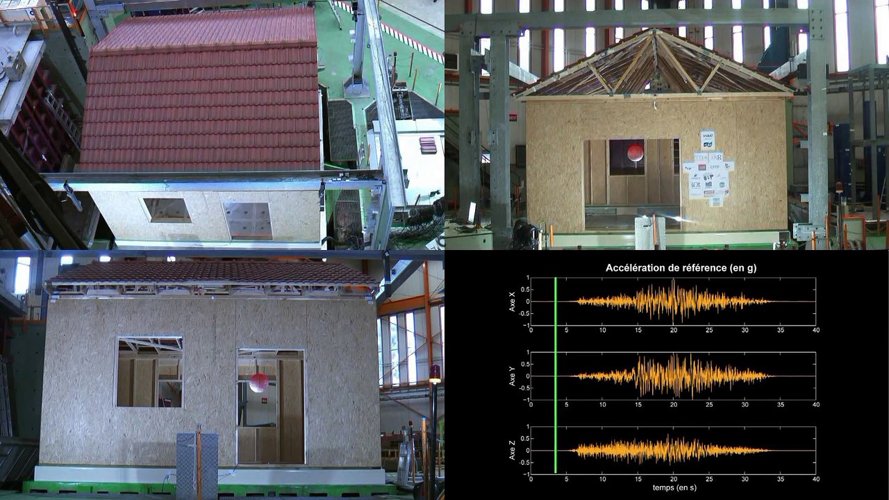 CEA - Simulation sismique sur une maison à ossa...