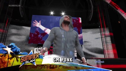 WWE 2K15 sur PS4 : Entrée de CM Punk