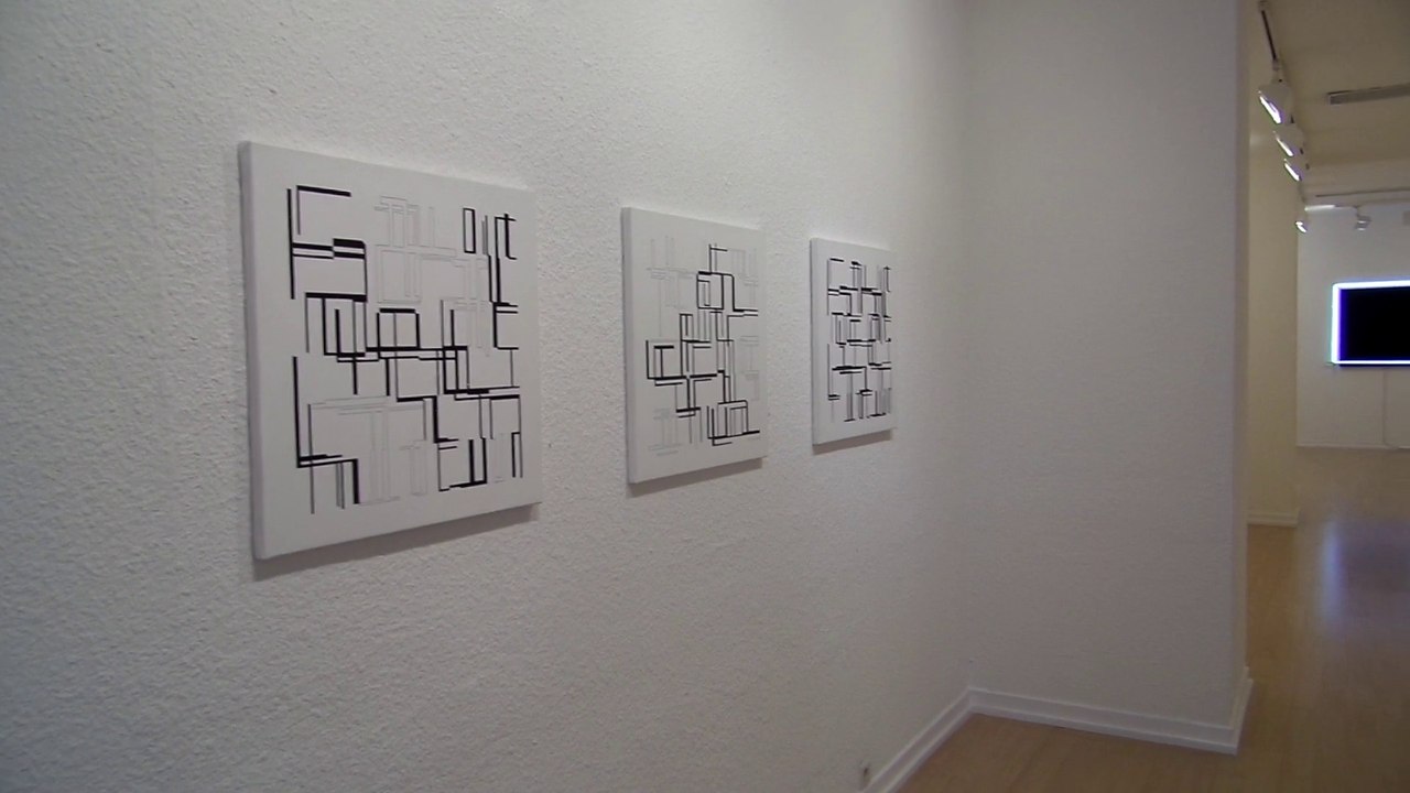 DE NOIR & DE BLANC ● une exposition avec MORELLET, DILWORTH, MOLNAR, VACOSSIN, POPET, BERTRAND, NEMOURS et KNIFER ● Oniris ● Novembre 2014