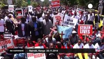 Kenyans protest surge in terrorism and insecurity
