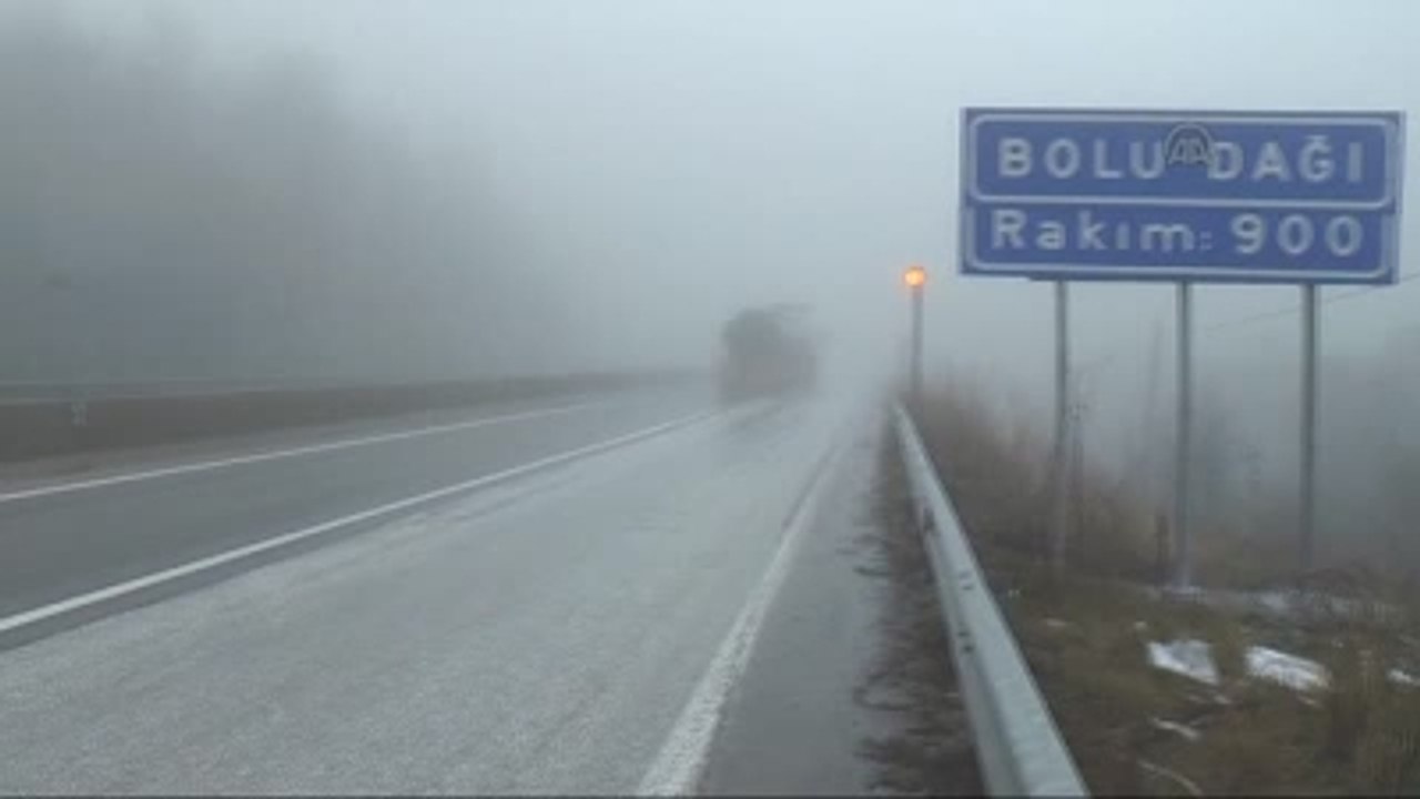 Bolu Dağında Sis
