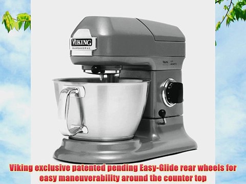 Viking Professional Gray Stainless Steel 5 Quart Stand Mixer