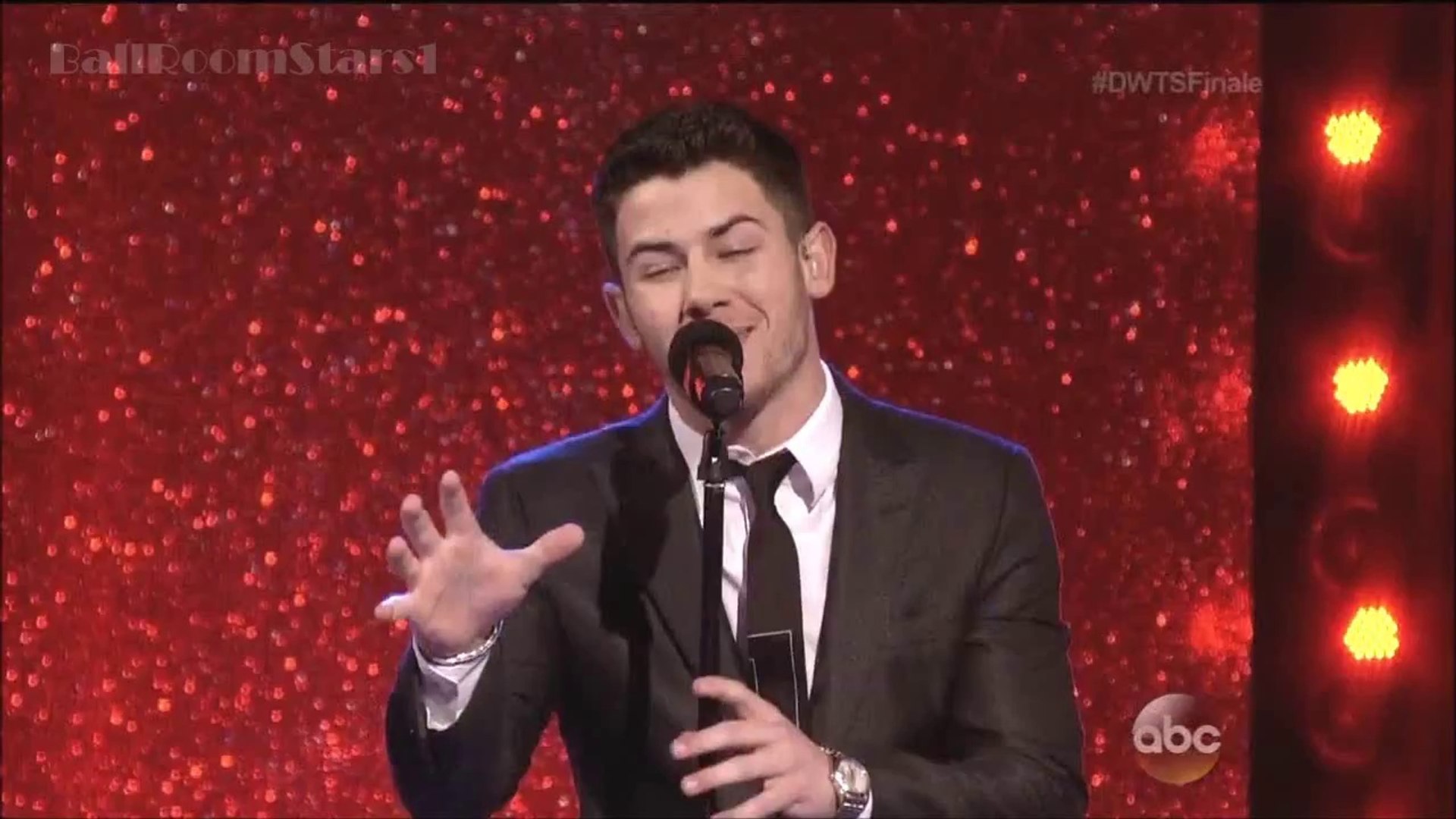 ⁣Nick Jonas - Jealous - DWTS 19 (Finale) 25 11 2014 HD