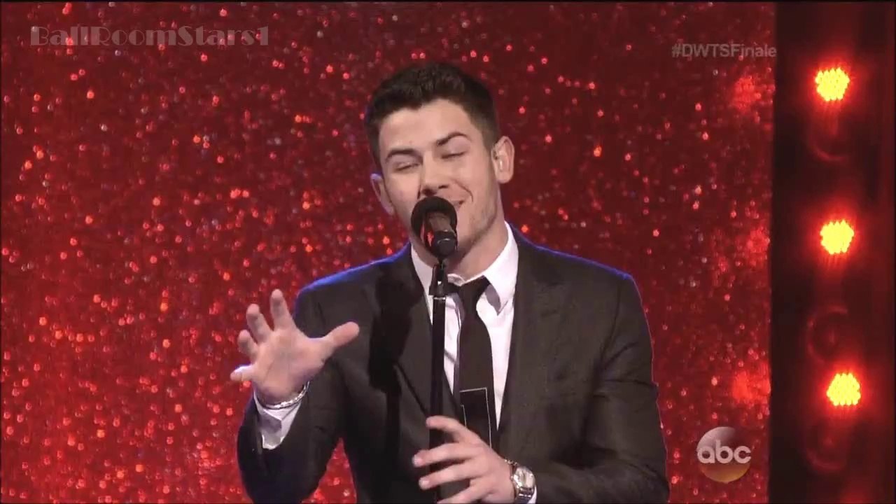 Nick Jonas - Jealous - DWTS 19 (Finale) 25 11 2014 HD