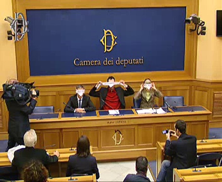 Roma - Contro il Jobs Act - Conferenza stampa d...