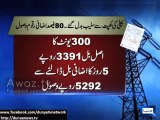 Khawaja Asif claims electricity consumers were not over billed in July
